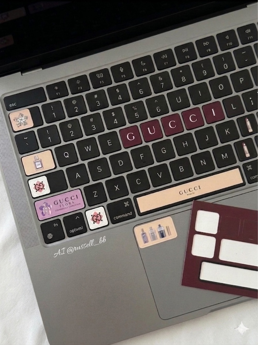 Gucci Beauty Keyboard Stickers (Decoration)